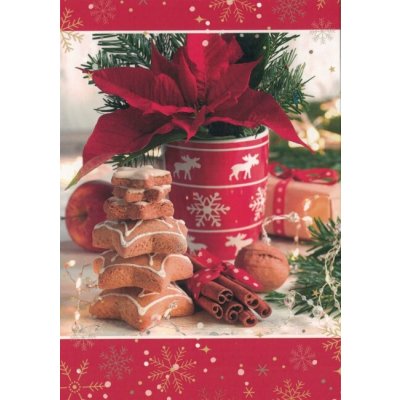 Pohlednice Vánoční perníčky – Zboží Dáma