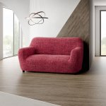 GA.I.CO bielastický potah na sedačku - dvojkřeslo Vittoria bordó 120 - 160 cm – Sleviste.cz