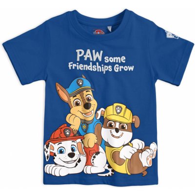 Chlapecké tričko Paw patrol FRIENDSHIP modré – Zboží Dáma