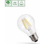 Spectrum SPECTRUMLED LED GLS E-27 230V 6.8W COG A-CLASS Studená bílá CLEAR 5Y – Zboží Živě