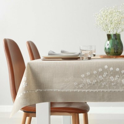 Eurofirany ubrus ADELINE 140X300 CM BÉŽOVÝ – Hledejceny.cz