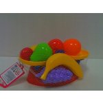 Teddies Ovoce 7ks s váhou kuchyňskou plast v síťce 26x15x15cm – Zboží Dáma