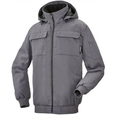 Parkside pánská zateplená pracovní bunda šedá – Zboží Mobilmania