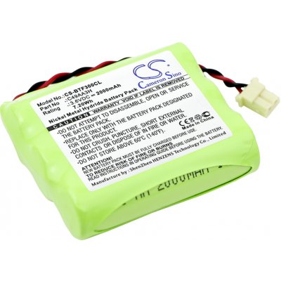 Cameron Sino CS-BTF300CL 3.6V Ni-MH 2000mAh zelená - neoriginální – Zboží Živě