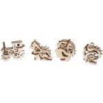 Ugears 3D mechanické puzzle U-Fidgety - ozubená kola 36 ks – Hledejceny.cz