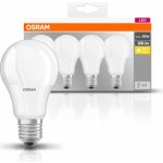 Osram sada 4x LED žárovka E27, A60, 8,5W, 806lm, 2700K, teplá bílá – Zbozi.Blesk.cz