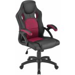 FurniGO Montreal - černo / bordova – Hledejceny.cz