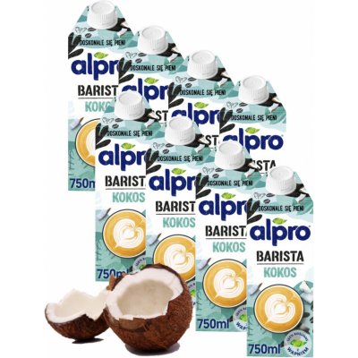 Alpro Barista sójovo-kokosový nápoj 8 x 750 ml – Zboží Dáma