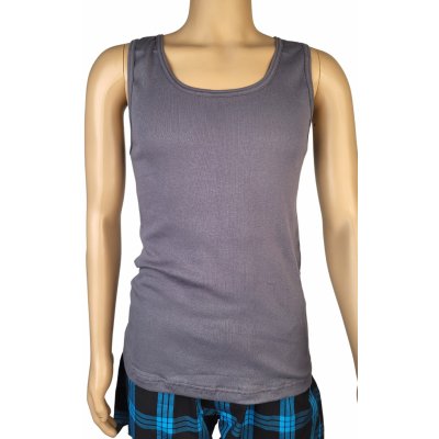 BONASTYL IGOR pánské nadměrné bavlněné tílko Barva: šedá, Velikost: 4XL/70 – Zboží Dáma