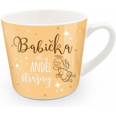 Nekupto Dárkový hrnek Babička náš anděl strážný 300 ml – Zboží Dáma