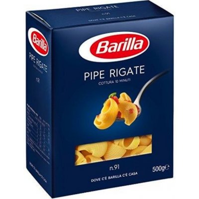 Barilla Pipe Rigate Nr. 91 0,5 kg – Zboží Mobilmania