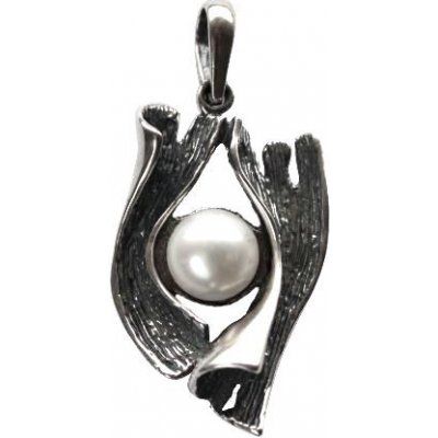Silverbox Stříbrný přívěsek s perlou 2F250 – Zboží Mobilmania