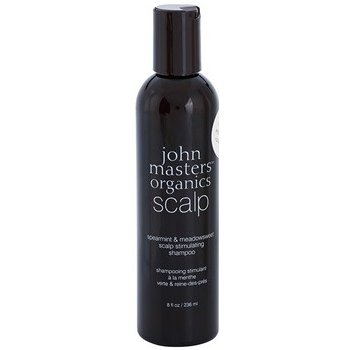 John Masters Organics Scalp stimulující šampon pro zdravou pokožku hlavy Spearmint & Meadowsweet Scalp Stimulating Shampoo 236 ml