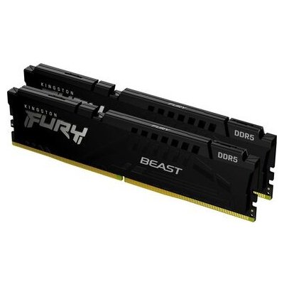 Kingston Fury Beast DDR5 32GB 6000Mhz CL30 (2x16GB) KF560C30BBK2-32 – Zboží Mobilmania