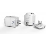 TECH cestovní adaptér pro použití v USA s integrovanou 2xUSB nabíječkou TravelBlue TBU-945 | Zboží Auto