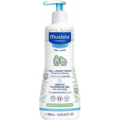 Mustela Dětský jemný čisticí gel na tělo a vlasy Gentle Cleansing Gel 500 ml – Zboží Mobilmania