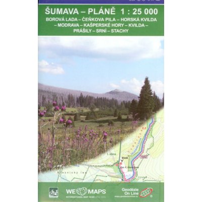 Geodézie On Line ŠUMAVa PLÁNĚ 1 : 25 000