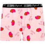 Lee Cooper Love dámské boxerky růžová – Zboží Dáma