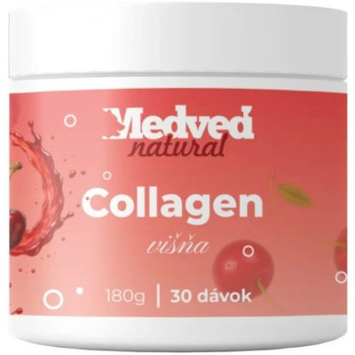 Medveď natural Collagen višeň 180 g – Hledejceny.cz
