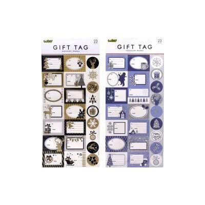 Vánoční jmenovky na dárky 23ks – Zboží Mobilmania