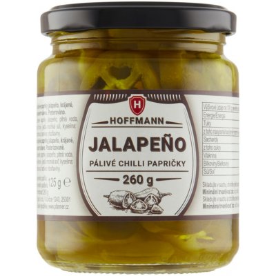 Hoffmann Jalapeňo pálivé chilli papričky 260 g – Hledejceny.cz