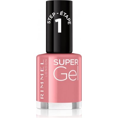Rimmel London Gelový lak na nehty Super Gel 035 Pop Princess Pink 12 ml – Zboží Dáma
