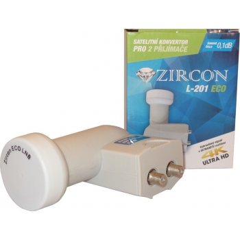 Zircon L201 Twin LNB Eco 0,1dB