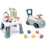 Smoby Set didaktický stolek Activity Table Little a odrážadlo Auto s úložným prostorem a opěrkou – Zboží Mobilmania