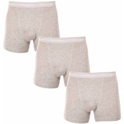 Calvin Klein pánské boxerky šedé 3 pack – Zboží Dáma