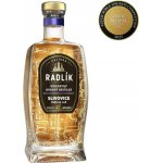 Radlík Slivovice dubový sud 43% 0,5 l (holá láhev) – Sleviste.cz