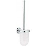 Grohe Wc štětka Grohe Essentials chrom 40374001 G40374001 – Zboží Mobilmania