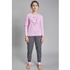 Dětské pyžamo a košilka Italian Fashion Antilia růžovo šedá