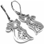Steel Jewelry náušnice kočky z chirurgické oceli NS151030 – Zbozi.Blesk.cz