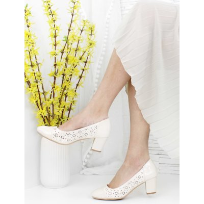 Ctogo Gogo Dámské béžové lodičky SG-788-2BE – Hledejceny.cz