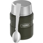 Thermos Termoska na jídlo se skládácí lžící a šálkem Vojenská 470 ml – Hledejceny.cz