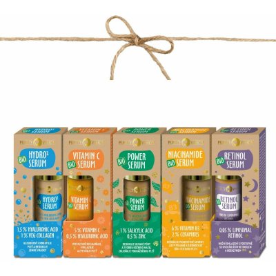 PURITY VISION Bio Vitamínová séra, sada 5 x 30 ml – Zboží Dáma