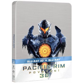 Pacific Rim: Povstání 2D+3D BD Steelbook