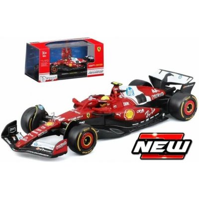 BBurago Signature Model Scuderia Ferrari SF25 44 Lewis Hamilton 2025 1:43 – Zboží Dáma