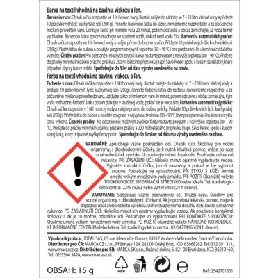 Ideal Duha barva na textil černá 15 g – Zboží Dáma