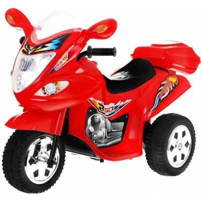 Mamido elektrická motorka skútr RLL1188.CR červená – Sleviste.cz