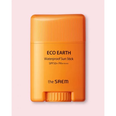 The Saem Eco Earth Waterproof voděodolný opalovací krém na obličej v tyčince SPF50+ 17 g – Zboží Mobilmania