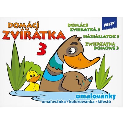 Omalovánky MFP Domácí zvířátka 3 – Zbozi.Blesk.cz