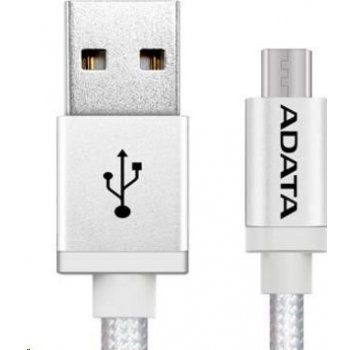 ADATA AMUCAL-100CMK-CSV Micro USB, 1m, stříbrný