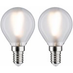 Paulmann LED kapka 3 W E14 mat teplá bílá 2ks-sada – Hledejceny.cz