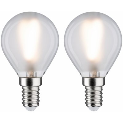 Paulmann LED kapka 3 W E14 mat teplá bílá 2ks-sada – Hledejceny.cz