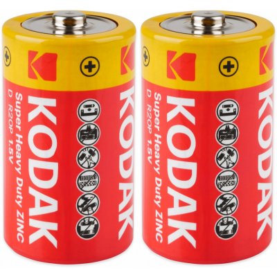 KODAK R20 Zinc Chloride 2ks/bal – Zboží Živě