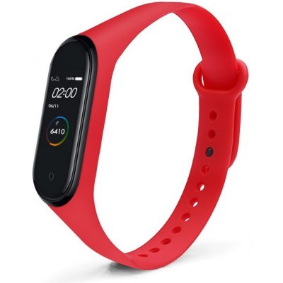 Xiaomi Jednobarevný náhradní náramek pro Mi Band 3/4 Červená MIBANDCZX00009 – Hledejceny.cz