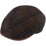 Fiebig Headwear since 1903 Pánská vlněná bekovka rybí kost cognac Harris Tweed – Hledejceny.cz