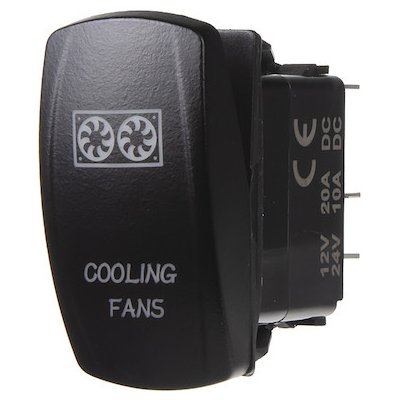 Rocker2 spínač COOLING FANS 12/24V, STM 47127 – Hledejceny.cz