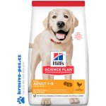 Hill’s Science Plan Adult Light Large Breed chicken 18 kg – Zboží Mobilmania